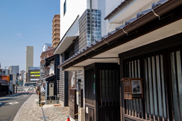 東広島市の町並み