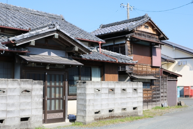 古くなった戸建て