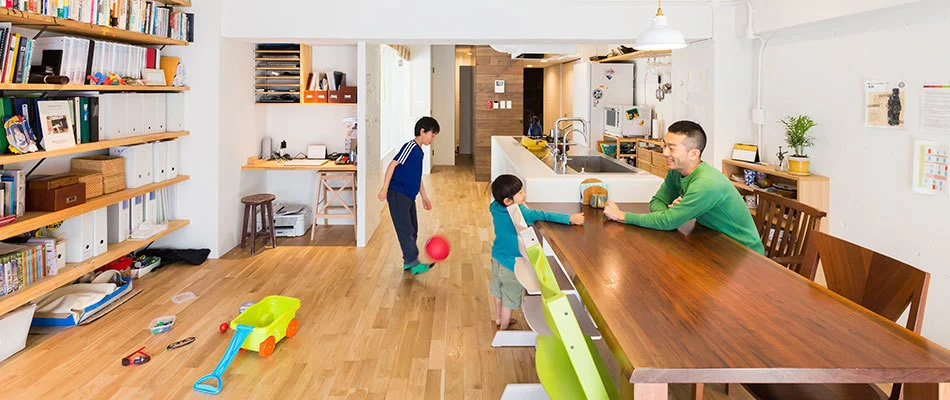 リフォームしたマンションの室内画像